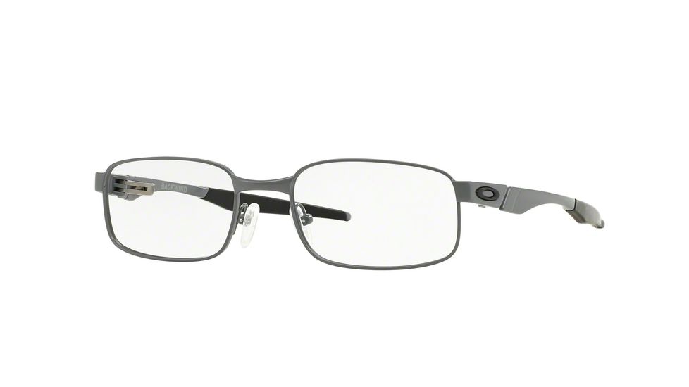 Oakley BACKWIND OX3164 Eyeglass Frames 316401-55 - Satin Grey Frame, Clear Lenses