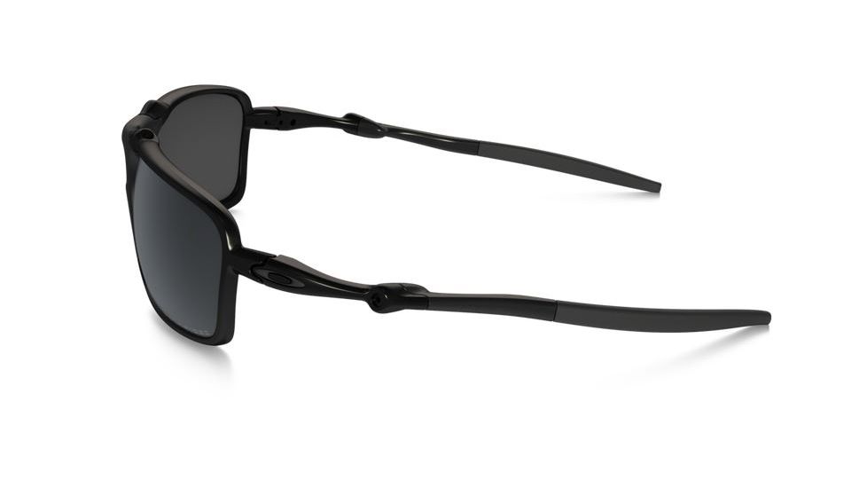 Oakley Badman Sunglasses Dark Carbon Frame, Black Iridium Polarized Lens-OO6020-01