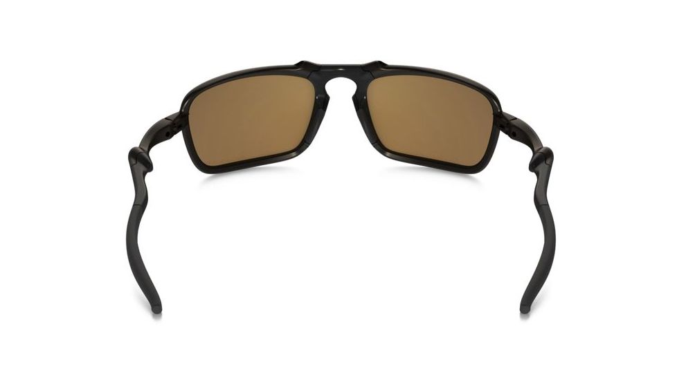Oakley Badman Sunglasses Pewter Frame, Tungsten Iridium Polarized Lens-OO6020-02