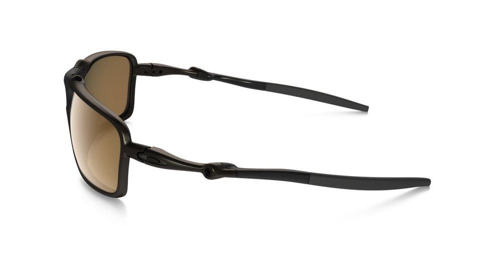 Oakley Badman Sunglasses Pewter Frame, Tungsten Iridium Polarized Lens-OO6020-02