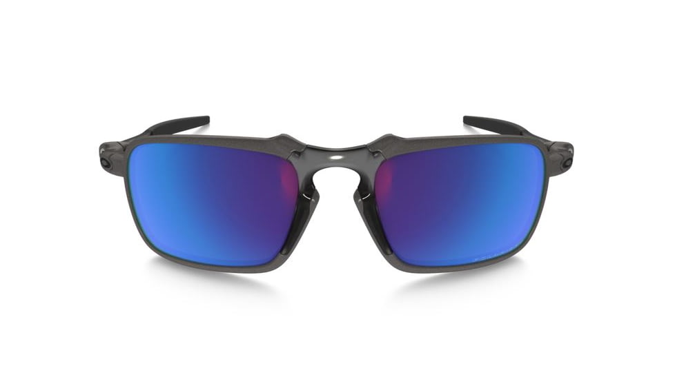 Oakley Badman Sunglasses Plasma Frame, Sapphire Iridium Polarized Lens-OO6020-04