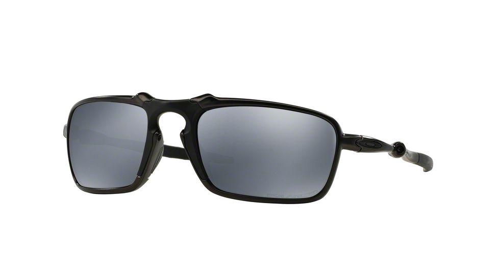 Oakley BADMAN OO6020 Single Vision Prescription Sunglasses OO6020-602001-60 - Lens Diameter 60 mm, Frame Color Dark Carbon