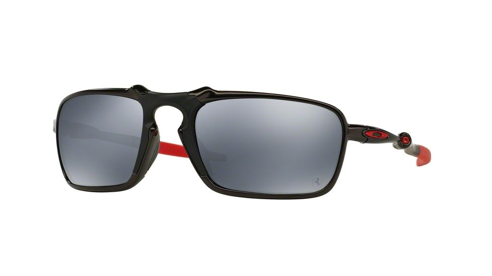 Oakley BADMAN OO6020 Single Vision Prescription Sunglasses OO6020-602007-60 - Lens Diameter 60 mm, Frame Color Dark Carbon