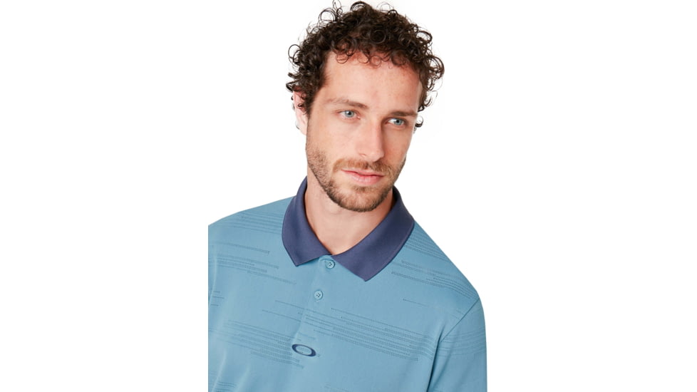 Oakley Balata Performance Polo - Mens, Alien Blue, Medium, 434306-68L-M