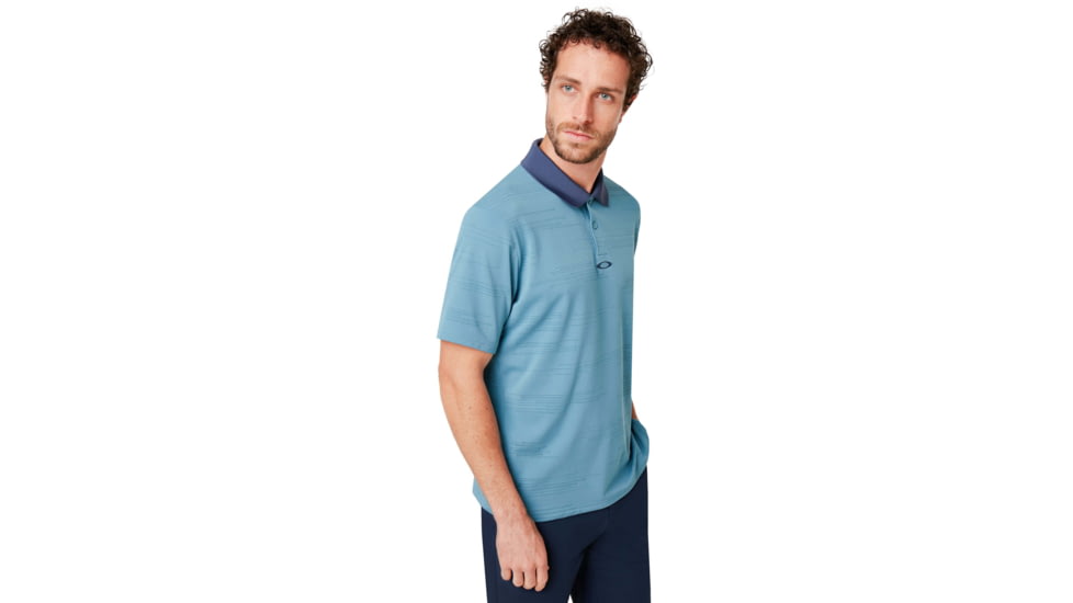 Oakley Balata Performance Polo - Mens, Alien Blue, Medium, 434306-68L-M