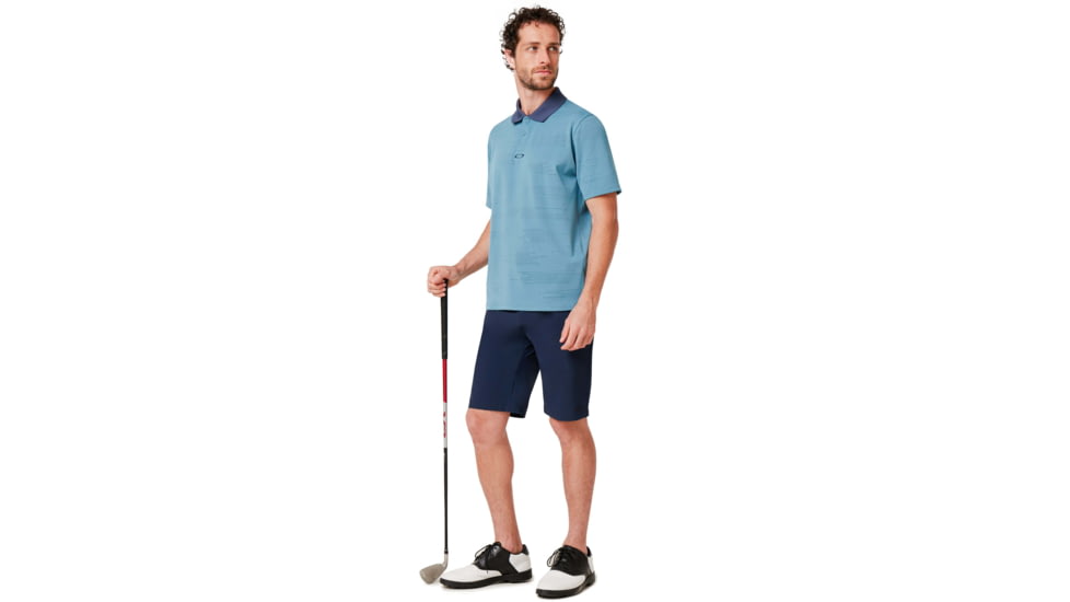 Oakley Balata Performance Polo - Mens, Alien Blue, Medium, 434306-68L-M