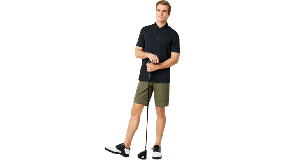 Oakley Balata Performance Polo - Mens, Blackout, Extra Large, 434306-02E-XL