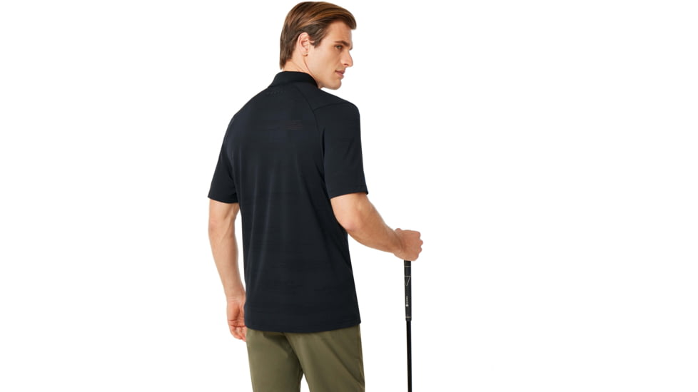 Oakley Balata Performance Polo - Mens, Blackout, Extra Large, 434306-02E-XL