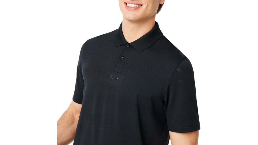 Oakley Balata Performance Polo - Mens, Blackout, Extra Large, 434306-02E-XL