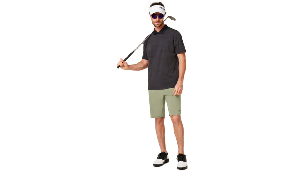 Oakley Balata Performance Polo - Mens, Dull Onyx, Extra Small, 434306-27C-XS