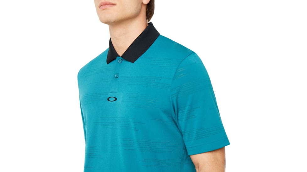 Oakley Balata Performance Polo - Mens, Petrol, Medium, 434306-9PE-M