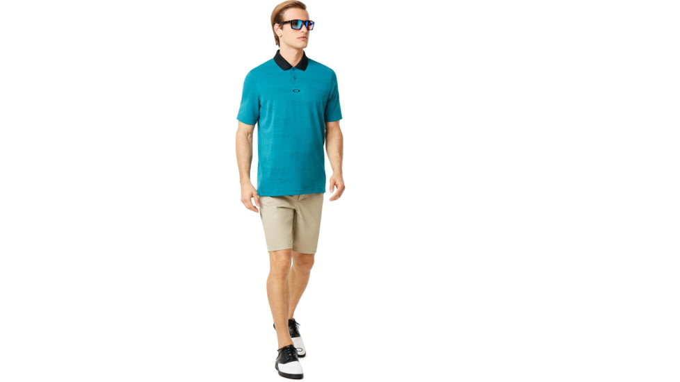 Oakley Balata Performance Polo - Mens, Petrol, Medium, 434306-9PE-M