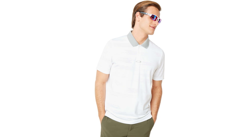 Oakley Balata Performance Polo - Mens, White, 2XL, 434306-100-XXL