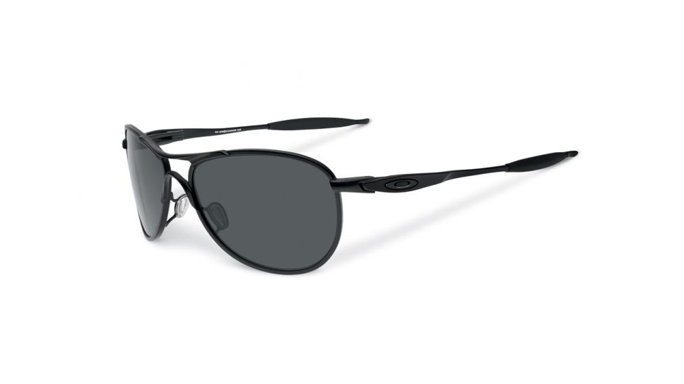 Oakley Ballistic Crosshair Single Vision Prescription Sunglasses, Matte Black Frame, OO4069-01SV