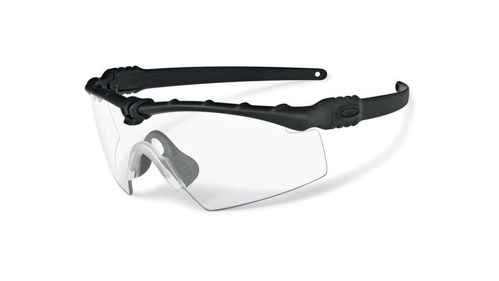 Oakley SI Ballistic M Frame 3.0 Sunglasses, Black Frame, Clear Lens OO9146-09