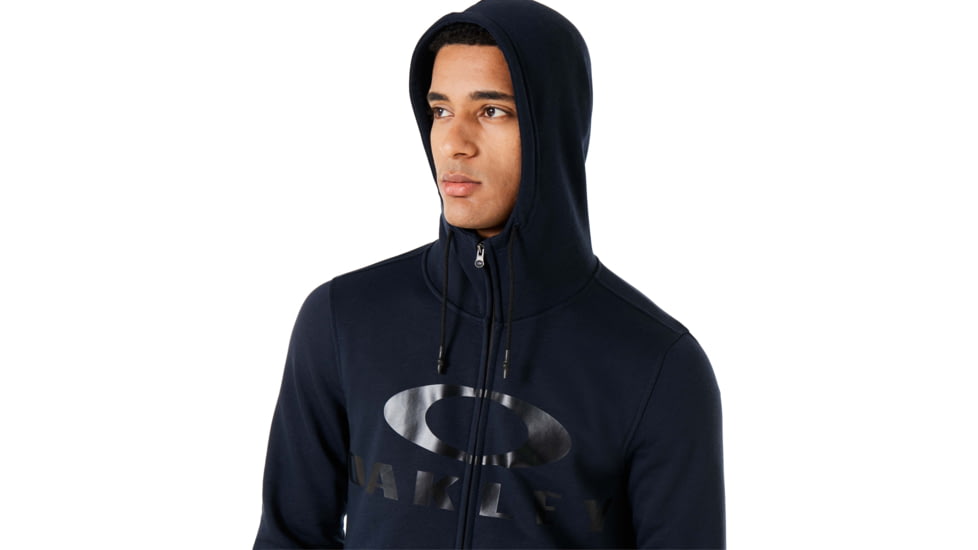 Oakley Bark Full Zip Hoodie - Mens, Fathom, 3XL, 461643-6AC-XXXL