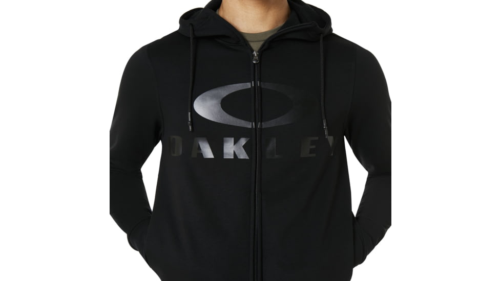 Oakley Bark Fz Hoodie - Mens, White, Large 461643-100-L