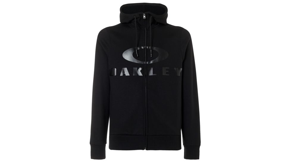 Oakley Bark Fz Hoodie - Mens, Blackout, 3XL, 461643-02E-XXXL
