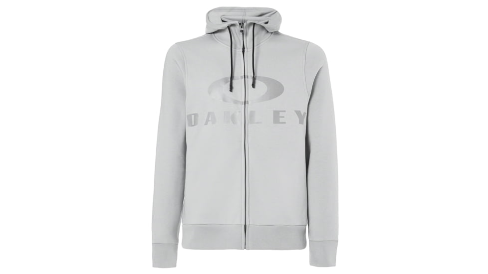 Oakley Bark Fz Hoodie - Mens, Stone Gray, Extra Large, 461643-22Y-XL