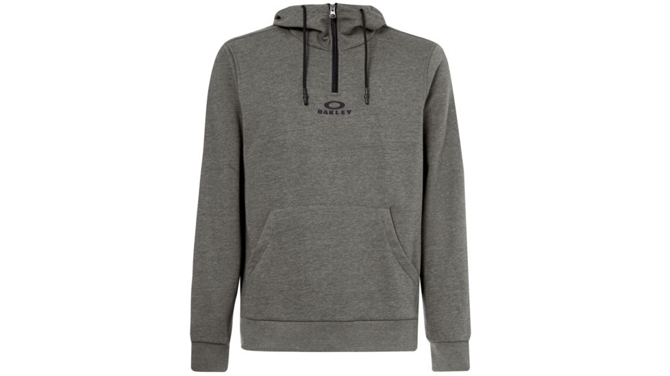 Oakley Bark Half Zip Hoodie - Mens, Dark Brush Light Heather, Large, 461645-88Q-L