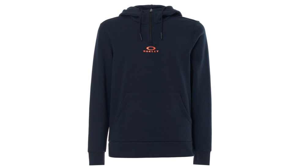 Oakley Bark Half Zip Hoodie - Mens, Fathom, Medium, 461645-6AC-M