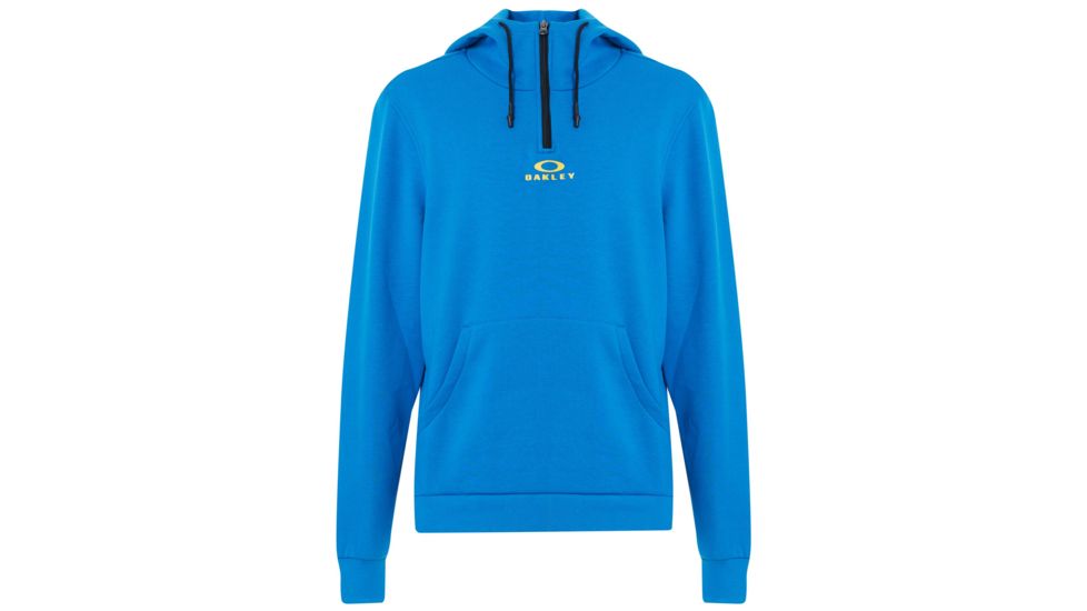 Oakley Bark Half Zip Hoodie - Mens, Ozone, Large, 461645-62T-L