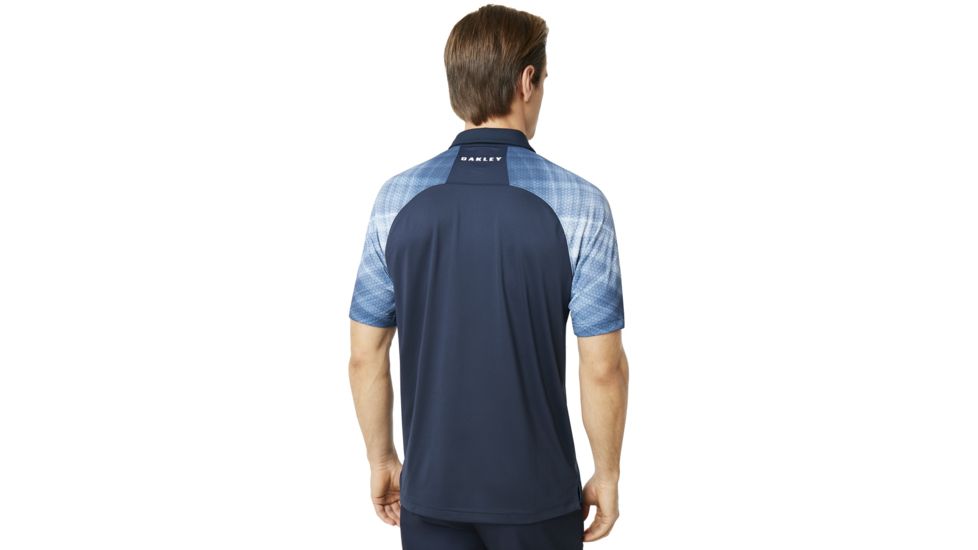 Oakley Barkie Gradient Golf Polo Short Sleeve - Mens, Fire Red, 2XL 434312-4FR-XXL