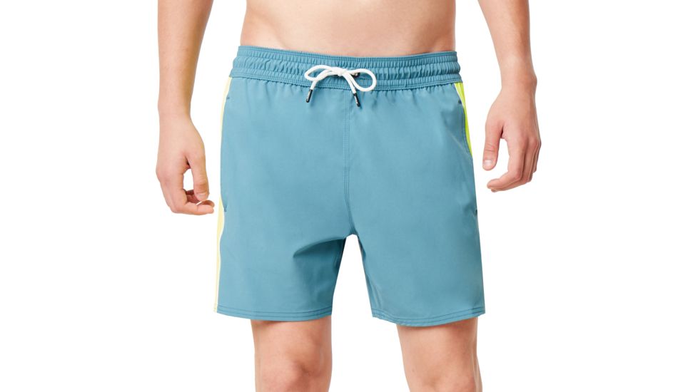 Oakley Barnie Beach Block 16 Boardshort - Mens, Alien Blue, 2XL, 482473A-68L-XXL