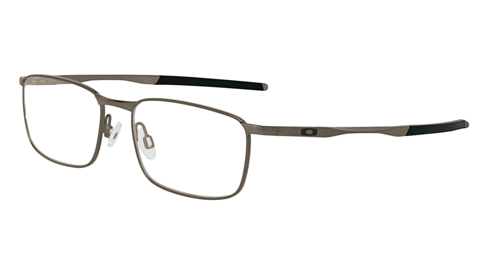 Oakley Barrelhouse Bifocal Prescription Eyeglasses, Pewter Frame, OX3173-0250BI