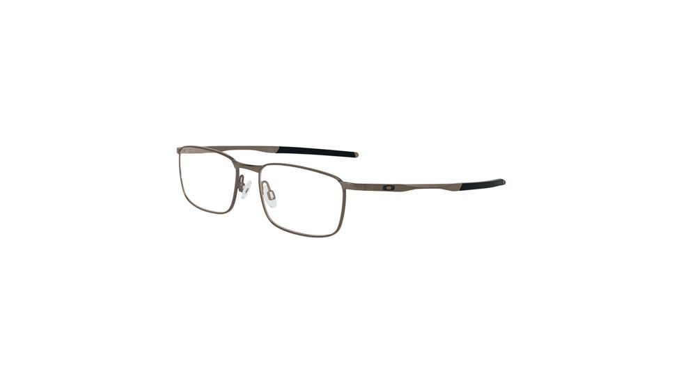 Oakley Barrelhouse Bifocal Prescription Eyeglasses, Pewter Frame, OX3173-0252BI