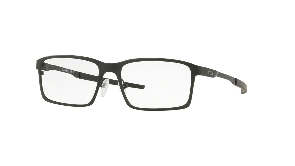 Oakley BASE PLANE OX3232 Prescription Eyeglasses, 52mm, Satin Black, OX3232-323201-52-SV
