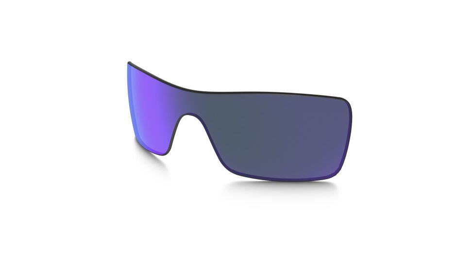 Oakley Batwolf Replacement Lenses, Violet Iridium, ROO9101CB 41-856