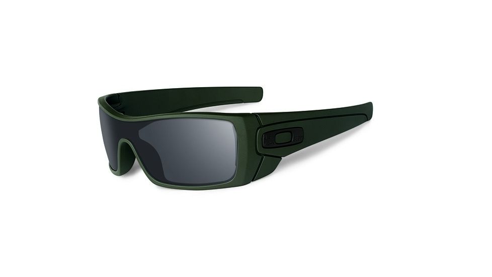 Oakley Batwolf Single Vision Prescription Sunglasses, Mil Spec Green Frame, OO9101-44SV