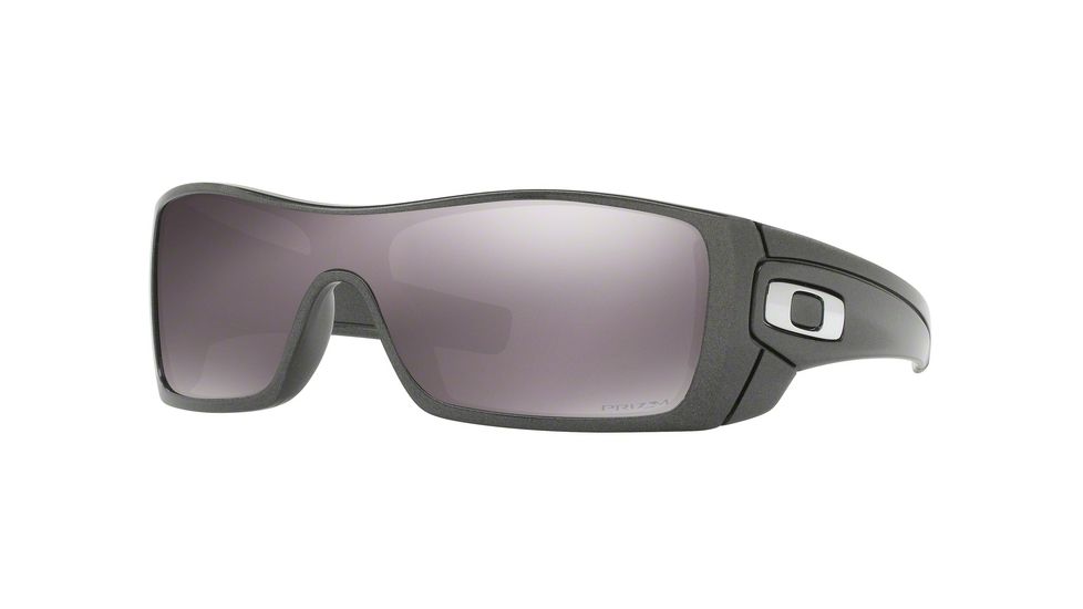 Oakley BATWOLF OO9101 Single Vision Prescription Sunglasses OO9101-910155-27 - Lens Diameter 27 mm, Frame Color Granite