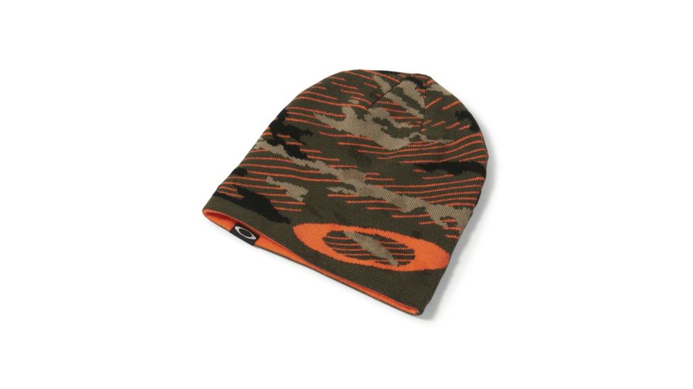 Oakley Beanie Ellipse - Mens, Poppy Red, One Size 911498-4A5-U