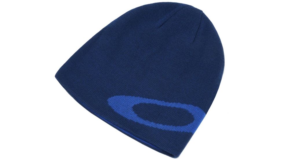 Oakley Beanie Ellipse - Mens, Dark Blue, One Size, 911498-609-609-U