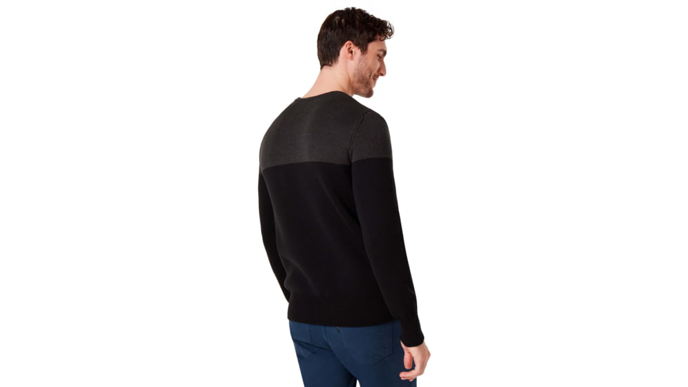 Oakley Bicolor Crew Neck Tee - Mens, Blackout, Medium, 434131-02E-M