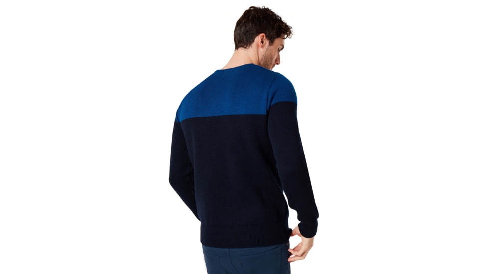 Oakley Bicolor Crew Neck Tee - Mens, Foggy Blue, Medium, 434131-6FB-M