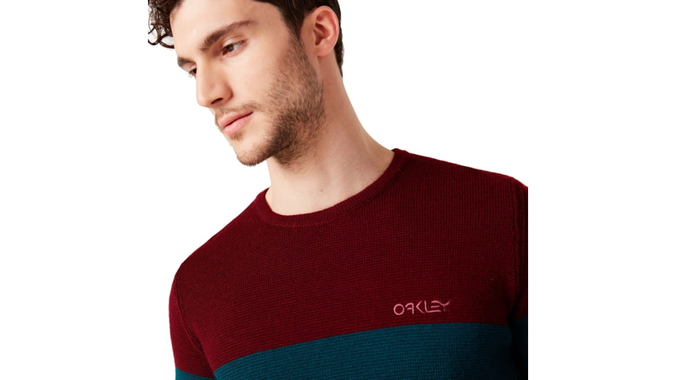 Oakley Bicolor Crew Neck Tee - Mens, Planet, Medium, 434131-74D-M