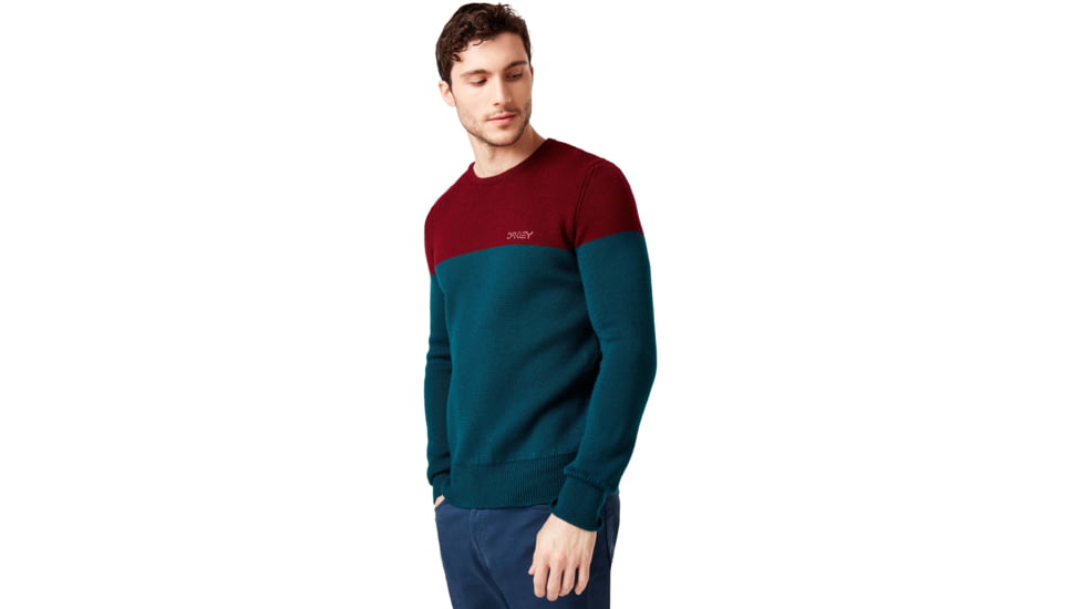 Oakley Bicolor Crew Neck Tee - Mens, Planet, Medium, 434131-74D-M