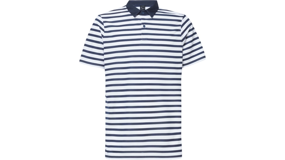 Oakley Bicolor Striped Short Sleeve Polo - Mens, Universal Blue, 2XL, FOA400129-6ZZ-XXL