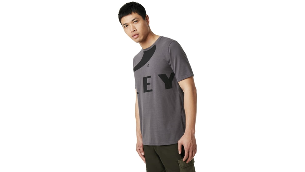 Oakley Big Ellipse Tee - Mens, Forged Iron, Small 457525-24J-S