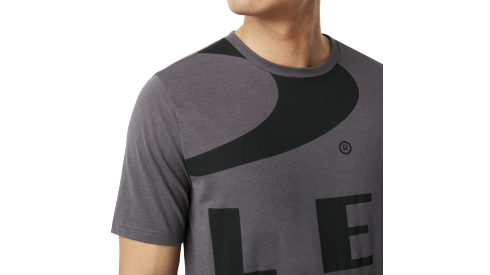Oakley Big Ellipse Tee - Mens, Forged Iron, Small 457525-24J-S