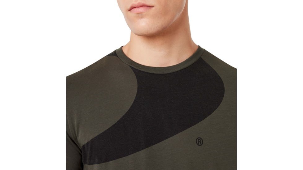 Oakley Big Ellipse Tee - Mens, New Dark Brush, Medium, 457525-86L-M