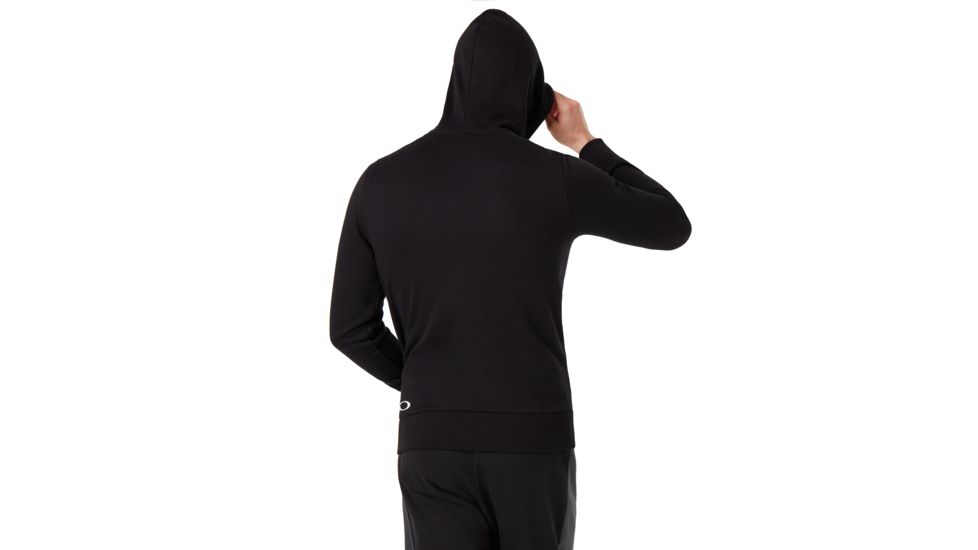Oakley Big Logo Ellipse Hoodie - Mens, Blackout, Extra Small, 472589-02E-XS