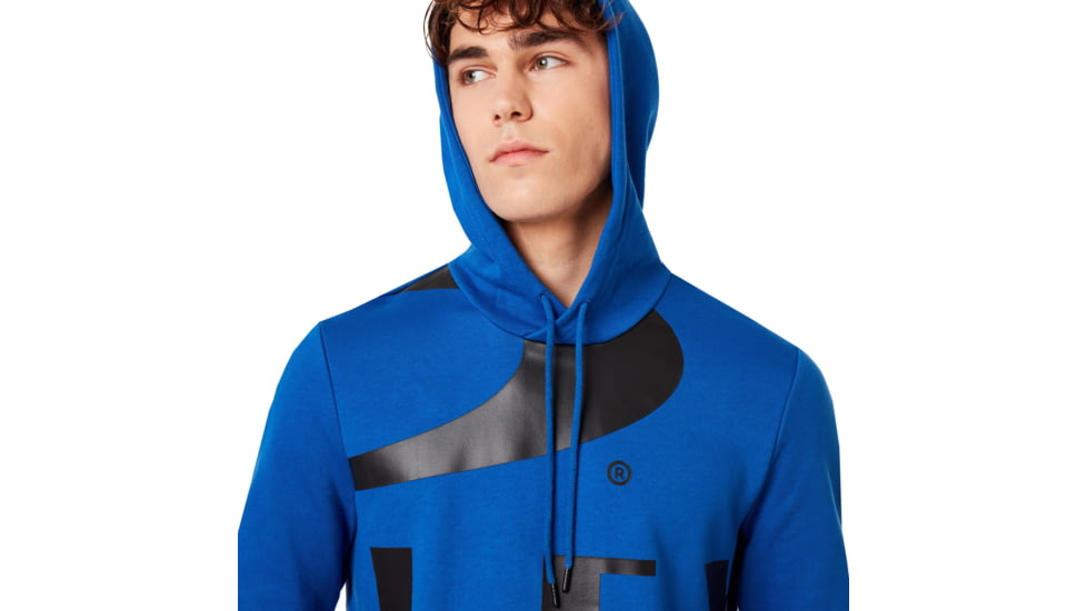 Oakley Big Logo Ellipse Hoodie - Mens, Electric Shade, Large, 472589-66X-L