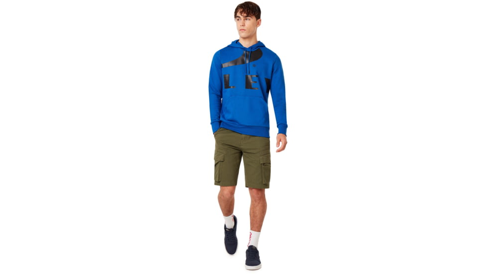 Oakley Big Logo Ellipse Hoodie - Mens, Electric Shade, Large, 472589-66X-L