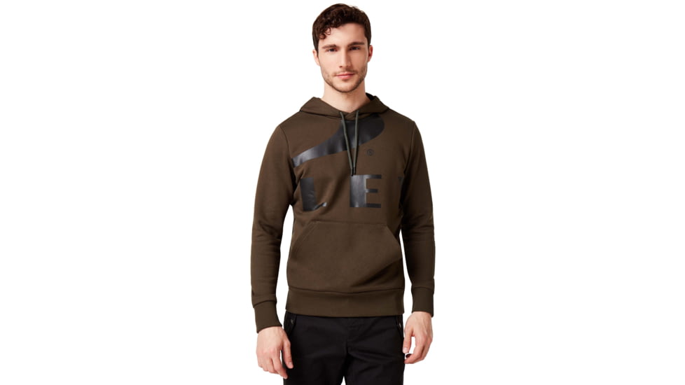 Oakley Big Logo Ellipse Hoodie - Mens, New Dark Brush, Extra Small, 472589-86L-XS