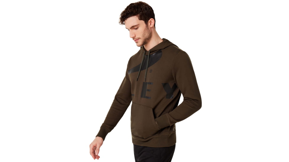 Oakley Big Logo Ellipse Hoodie - Mens, New Dark Brush, Extra Small, 472589-86L-XS