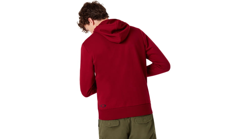 Oakley Big Logo Ellipse Hoodie - Mens, Raspberry, Small, 472589-45A-S